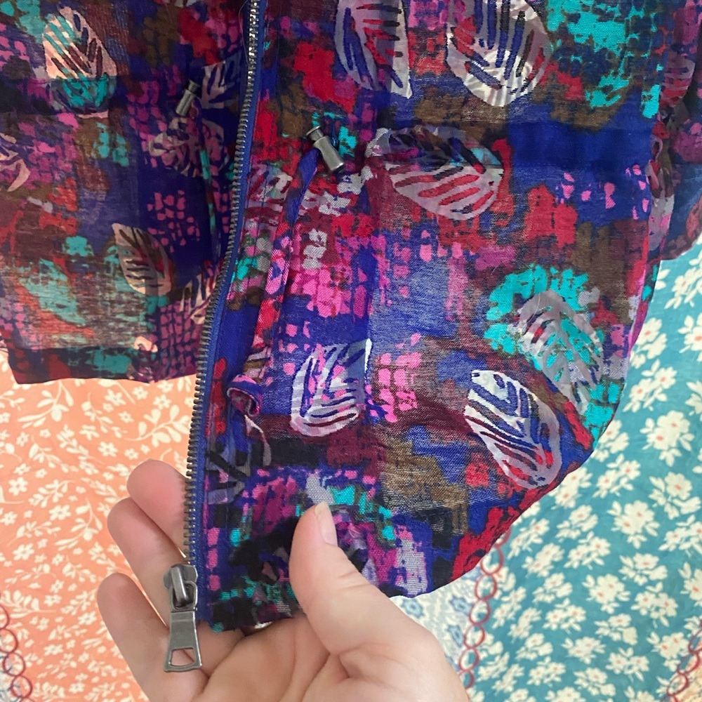 Ruby Rd. Multicolor Pattern Jacket size 12 - Picture 5 of 8